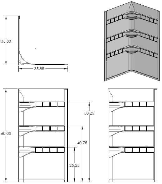Trekwood RV Parts Everest / 2009 / Plumbing / Shower / Tub / Shower