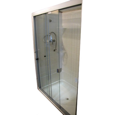 Triple Track Shower Door