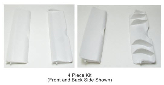 A/C - Vent Cover Only - For Brisk Air II/B7915 - Polar White - 3315333.001 - Dometic