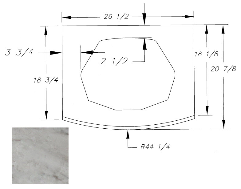 Trekwood RV Parts Laredo / 2021 / Decor / Laminate / Pressed