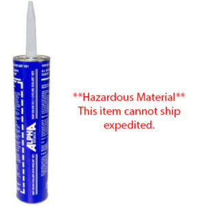 Sealant - Self Leveling - 1021 White Low V.O.C. - Tube - Alpha - 30/Cs