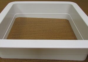 Vent - Garnish - 4" to 3" - Slanted - White - Bulk