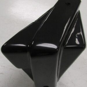 Trim - Cap - Lower Fifth Wheel Corner - Curb Side - Black - Plastic
