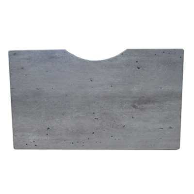 Countertop - Sink Cover - 5/8" x 23 5/8" x 13 7/8" - Pressed - MDF - C2 - Round Over - Metropolitan Dark Grey - T6