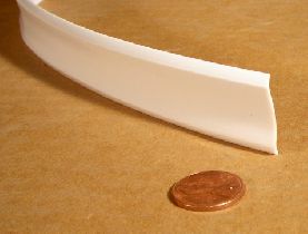 Trim - Insert - 1" - White - (1000'/rl)