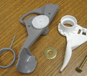 Toilet - Lever Flush Assembly - Aqua Magic IV