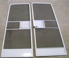 Screen - Door - 30" x 78" - RAD - Painted - w/Lever Latch