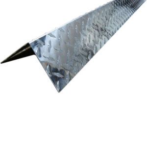 Cover - Metal - Bumper - 045 - 8" x 92 1/8" - D-30 - Tread Plate