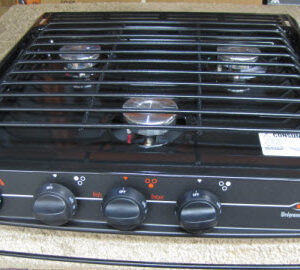 Range - Cooktop - Black - CV35BP - w/Piezo - Atwood