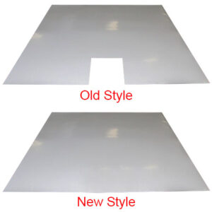 Cover - Bulkhead/Pin Box - .100 x 102.5" x 110.5" - TPO - White