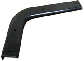 Trim - Corner Radius Caps - Rear - LH - ABS - Black - 175/Bx