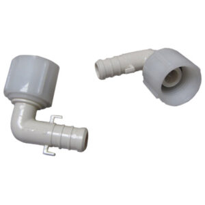 Fitting - Elbow - Swivel - 1/2"B x 1/2"FPT - Poly