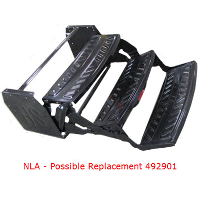 Step - Triple - 24" - 7" Drop - Radius- Perforated Plate - 953240RW - 18/Pallet - 953240RXWC3