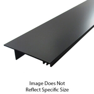 Trim - 102" - Smooth - Black - Slideout - w/Retainer