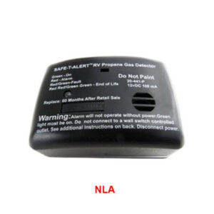 Alarm - LP - Detector - Surface Mount - 12V DC  w/EOL Indicator - Hard Wire - Black - (Qty 96 = No Freight)