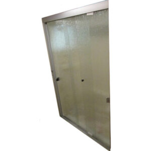 Shower - Door - 38 1/2" x 67 1/2" - Triple Sliding - Clear Glass - Platinum