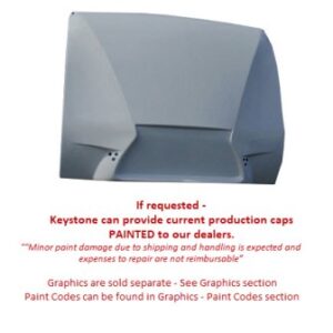 Cap - Front - Fiberglass - 2014 - Fuzion - FW - Primer - Gray