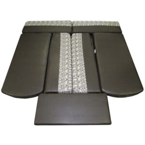 Cushion - U Dinette - Sandalwood - 83" - Square Seat - Orono Stone/Baltimore Seal/Baltimore Seal-W