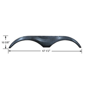 Fender - Skirt - Tandem - Black - ABS - HC - K19TFBLK