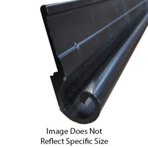 Trim - Outside Hinge - 144" - Black