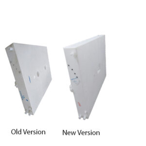 Tank - Fresh Water - 44 1/2" x 61" x 7" - White - Front