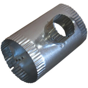 Duct - Tee - 4" x 4" x 2"