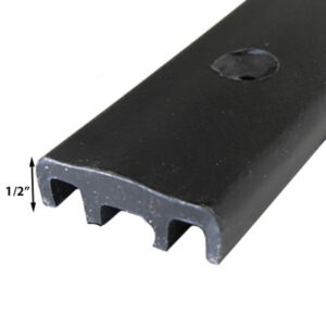 Seal - Co-Extruded - 1/2" Black Wear Bar w/Slip - 190"