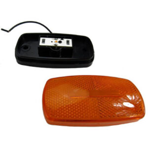 Light - Clearance - Marker - One Diode - Amber Black