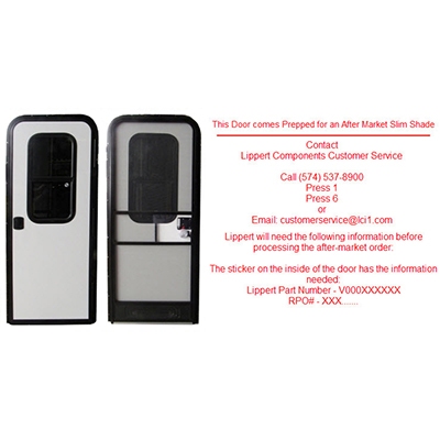 Entrance - Door - 30" x 72 1/2" - RH - FBK - BKCMH - PWCAU - ISPL - TTBKG-LI - NOB - WUSHPBKBKT20 - BKSCD - BLKKP - INPSL