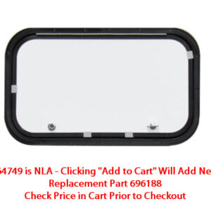 Baggage - Door - 30" x 16" - Polar White - 8211 - SPL - 1KA1T - BKFC - MFHC - TH - PIANO - MLHS - DRLUG85