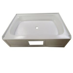 Shower - Pan - 30" x 40" - Rectangle - 10.5" Apron - w/Access Door - White - Min Qty/20