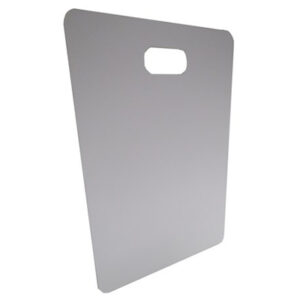 Cover - Sink - 15" x 23" - .25" - w/Cutout - Polar White - HDPE - 156/Skid