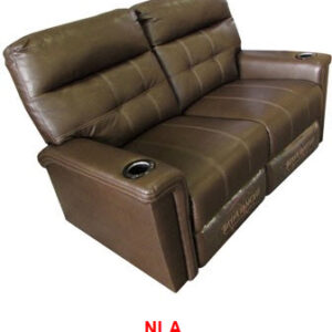 Sofa - Theater Seat - 59" - w/Heat, Lights & Message - Urban Loft/Forest Floor - Sherman Wolf - T270 Tan - Import