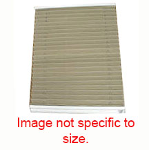 Shade - Night Only - 14" x 24" - Pleated - Suede - Import