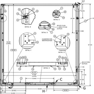 Garage - Door - 99 1/2" x 98" - w/Zero Gravity - Swing Around