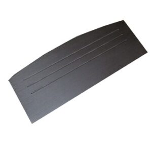 Countertop - Step Top - 1 1/4" x 10" X 26 1/4" - w/Buildup - Round Over - MDF - Raw - W/Treads - CPII - Zanno Wenge - #130-1475