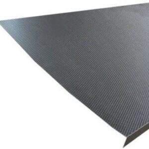 Skirt - Metal - 030 - 3 1/2" x 31" - 1/2" Break - Black - DE