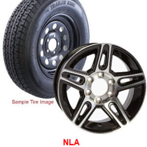 Tire - Trailer King RST - ST235/80R16 E - 16" x 6" - 6-5.5 - Mach Black Pinnacle