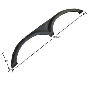 Fender - Skirt - Tandem - Haircell - Black ABS