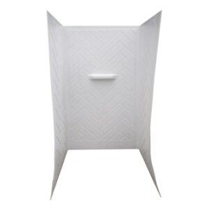 Shower - Surround - 30" x 36" x 68" - White - Min Qty/20
