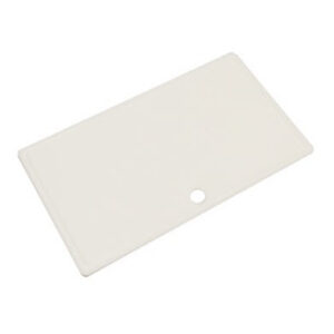 Cover - Sink - .42" x 23 1/4" x 13 1/4" - 1pc - Top Mount - White