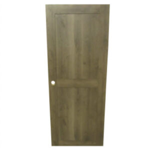 Passage - Door - 1 3/8" x 28" x 71" - Carb 2 - L&L - 2S Shaker - Channel - Special WH - w/TB Bottom Notch - Montana Vintage Maple