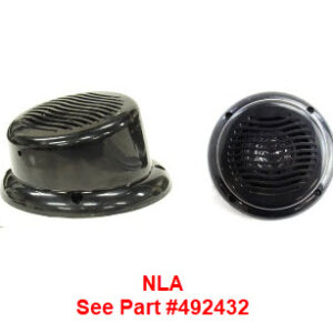 Radio - Speaker - Flush Mount - Exterior - Black - Fanned