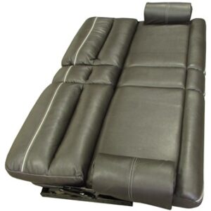 Sofa - Jacknife - Ironwood - 66" - w/Fold DownTray - Baltimore Seal/Dewitt Silver-W - w/T210 Silver