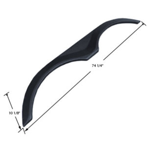 Fender - Skirt - Tandem - Black - ABS - HC