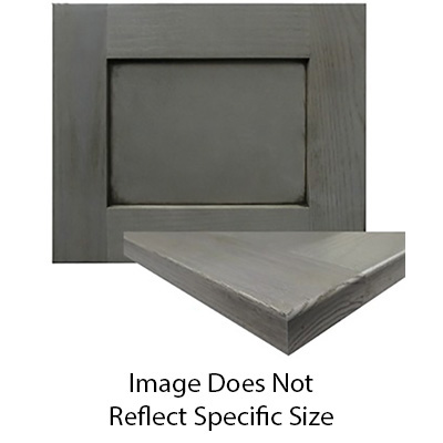 Cabinet - Door - FPSQ - 11 3/4" x 20 3/4" - Carb 2 - Ash - Shaker - Soft Maple - Wiley Oak - #M17 - Full Glaze