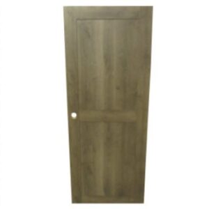 Passage - Door - 1 3/8" x 23 3/4" x 71" - Carb 2 - L&L - 2S - Shaker - Channel - Special WH - w/TB Bottom Notch - Montana Vintage Maple