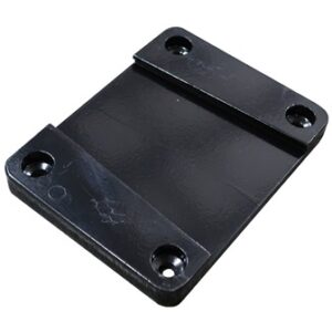 Table - Wall Mount - Plate - Powder Black