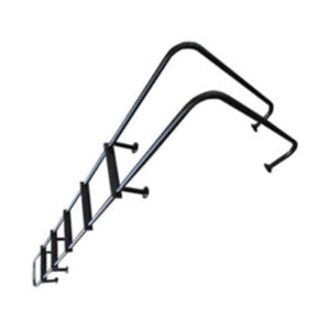 Ladder - 5 Step - Left Mount - Black