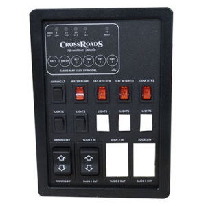 Monitor Panel - 5 Tank - 6 Button (B,F,B,B,G,G) - 7 Switch (W/P,W/H,S/Light,Awning,SO) - 2 Holes - Special Harness